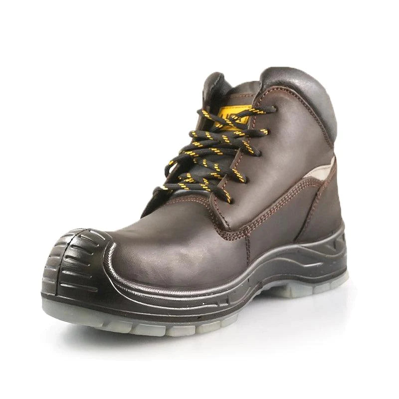 Bota para trabajo con casquillo 107 Cafe Lica Safety Mart Mx