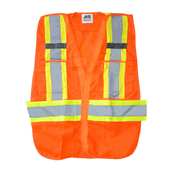 Chaleco Ejecutivo Súper Visibilidad Ajustable SR1034 MR Seguridad