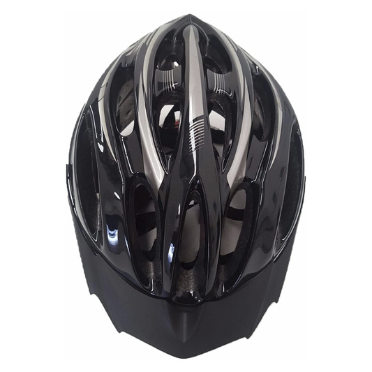 Casco de Ciclista 325 Negro Gris Limar