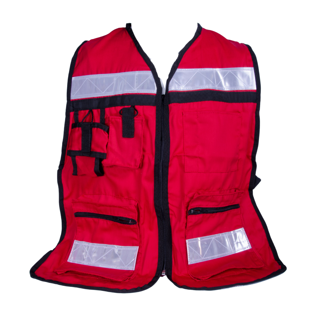 Chaleco Tipo Brigadista con Reflejante Hermex