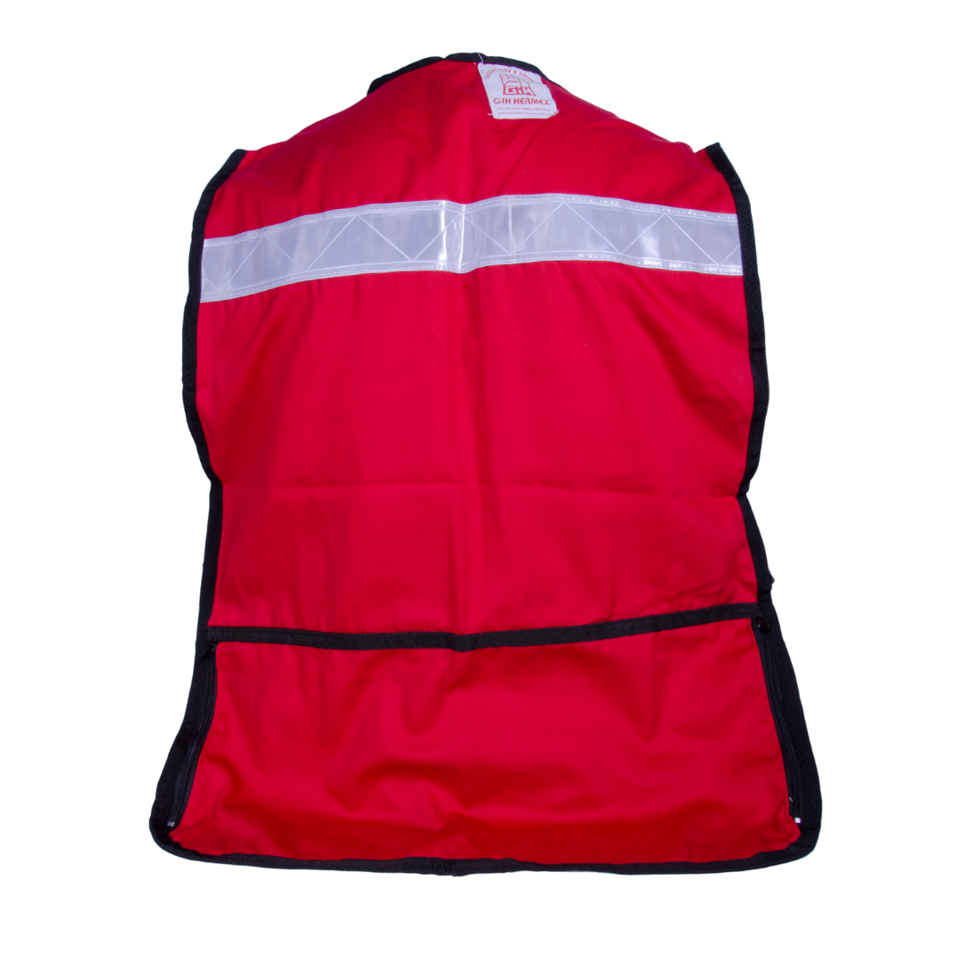 Chaleco Tipo Brigadista con Reflejante Hermex