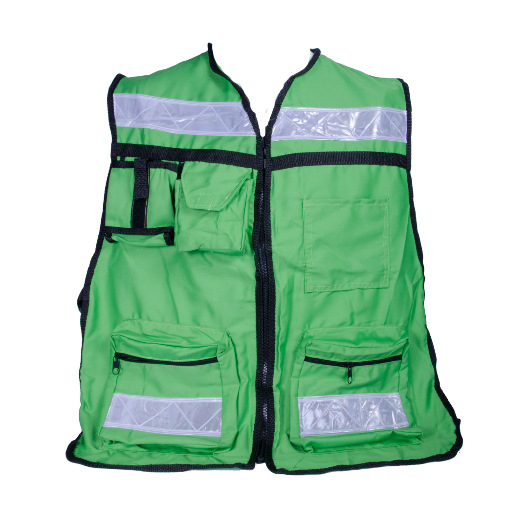 Chaleco Tipo Brigadista con Reflejante Hermex