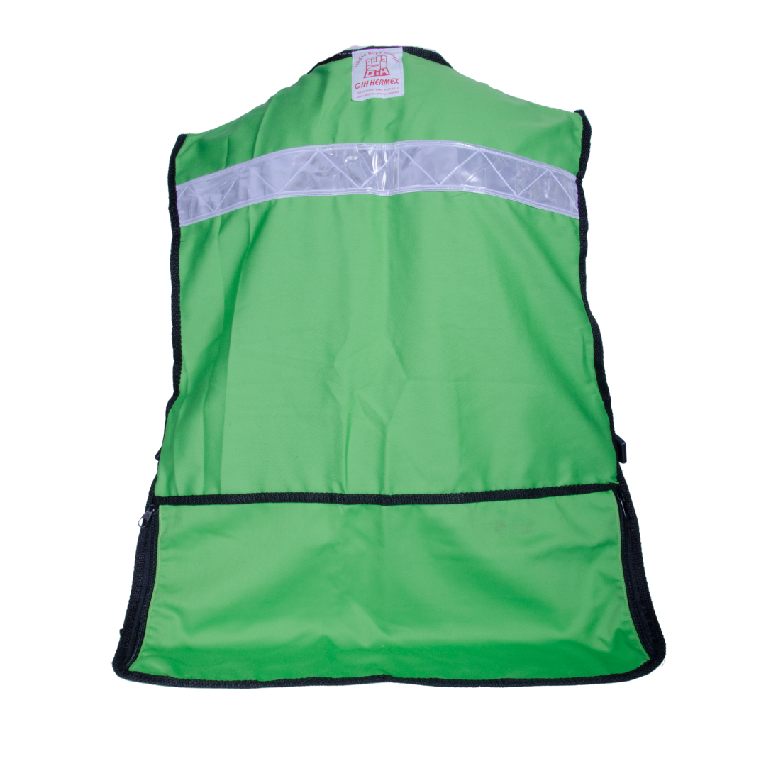Chaleco Tipo Brigadista con Reflejante Hermex