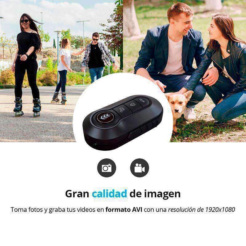 Cámara Oculta DVR en forma "Alarma de Coche" Red Lemon