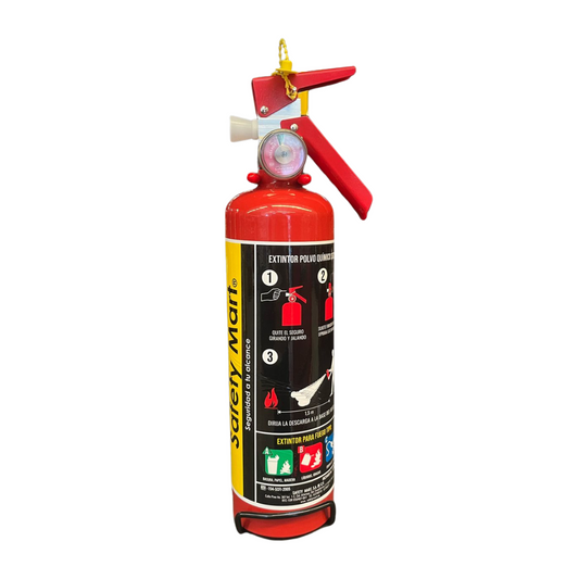 Extintor de PQS de 1Kg Safety Mart