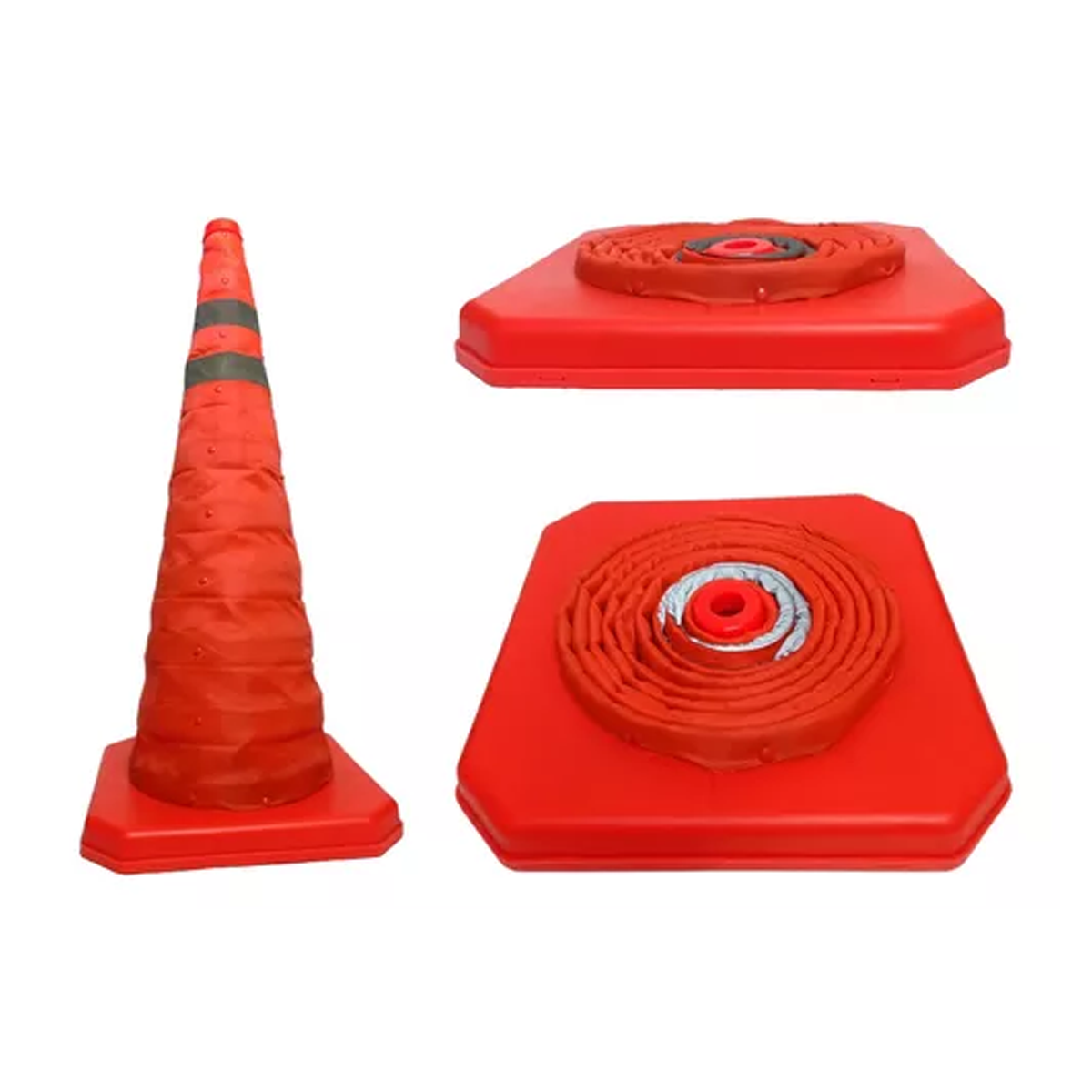 Cono de Señalización Plegable SR-1006 MR Seguridad