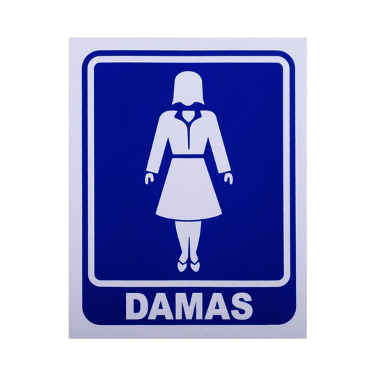 Señalamiento Sanitario Damas