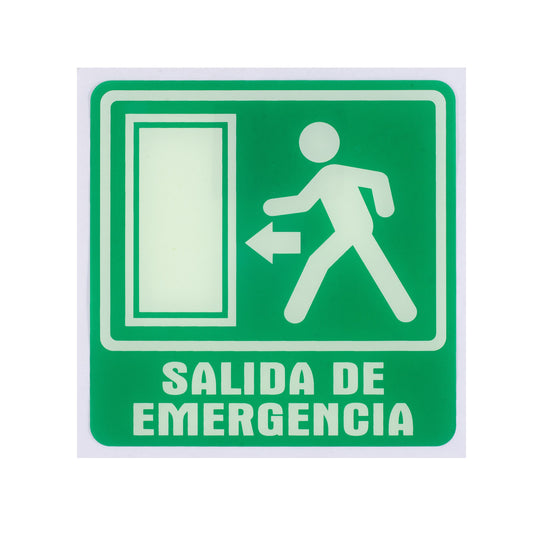 Señalamiento Salida de Emergencia Puerta Izquierda