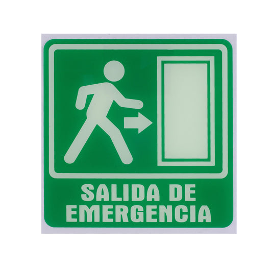Señalamiento Salida de Emergencia Puerta Derecha