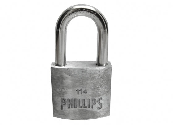 Candado Metálico No. 114 Gancho Largo Philips