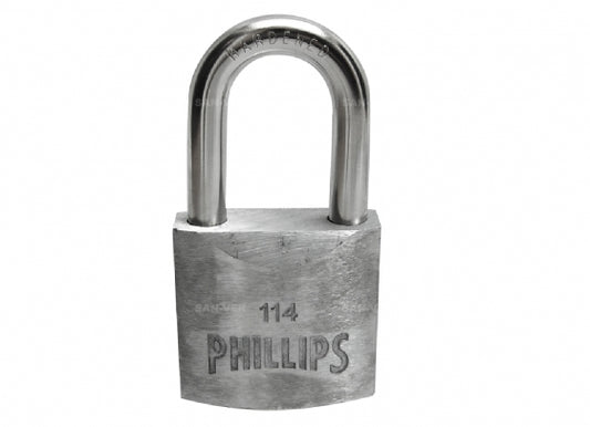 Candado Metálico No. 114 Gancho Largo Philips