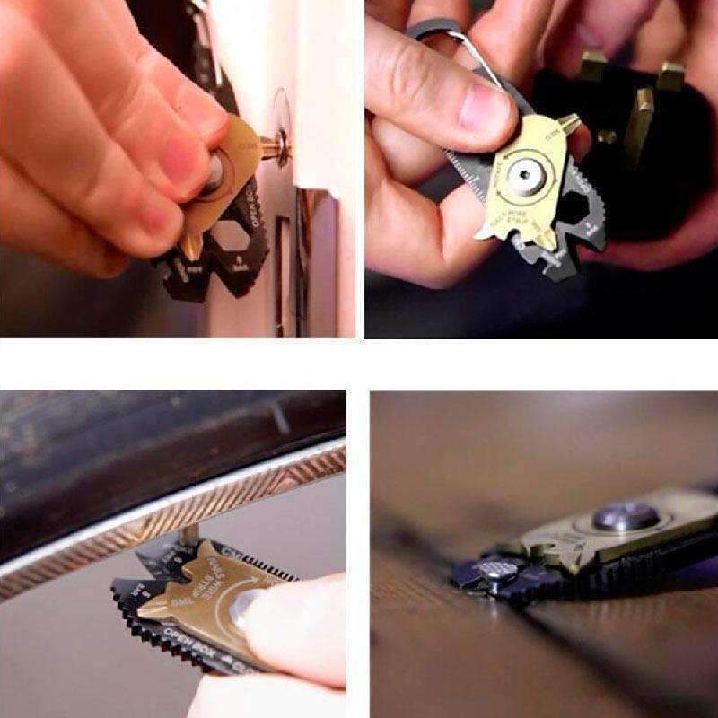 Smartkey Herramienta 2.0 en 1 Llavero Desarmador Multiusos Red Lemon