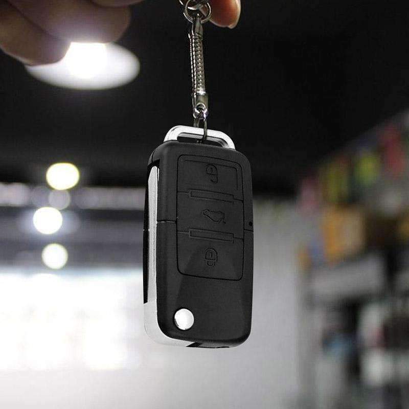 Cámara Oculta Forma de Llave de Auto, Ranura MicroSD Red Lemon