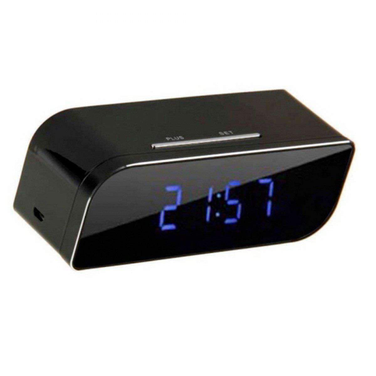 Cámara Oculta IP en Forma de Reloj Despertador Con Wifi Para Smartphone Red Lemon