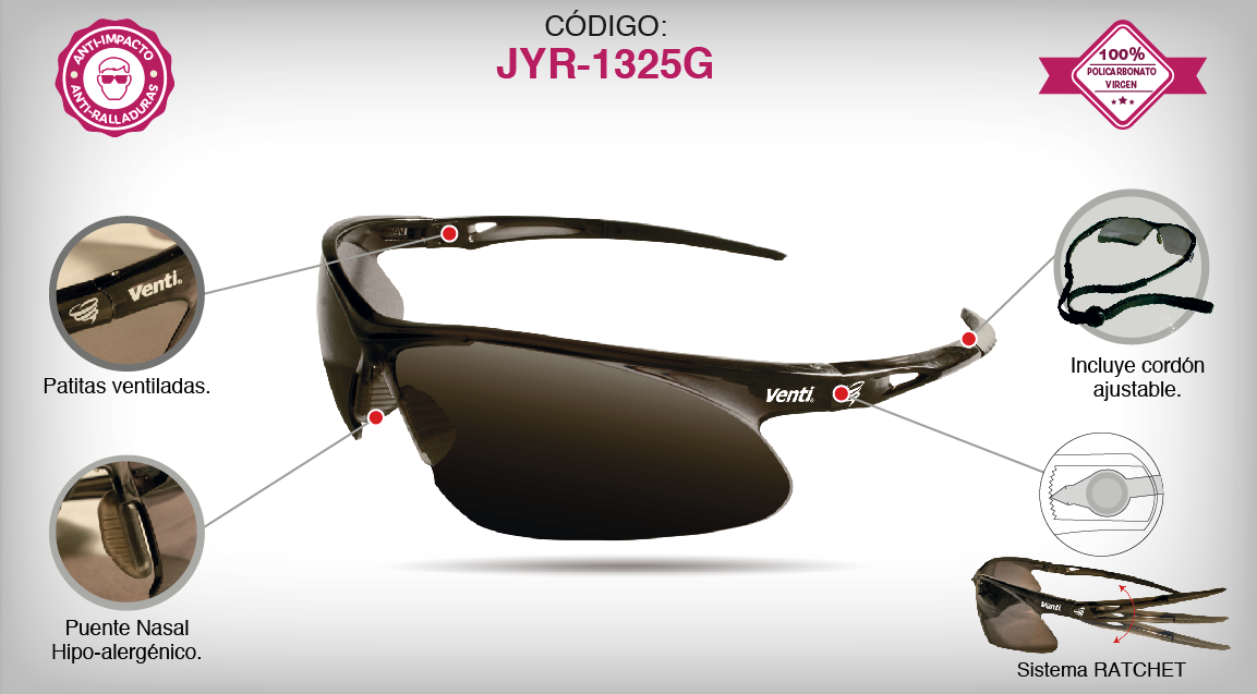 Lentes de Seguridad Industrial