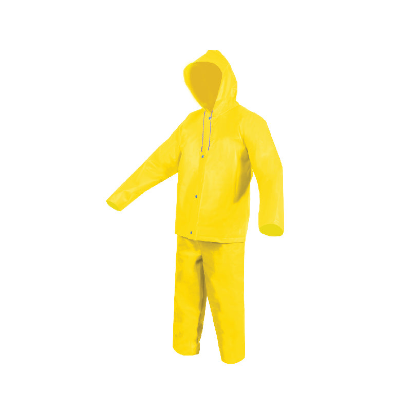 Conjunto de Impermeable Ligero Amarillo Jyrsa
