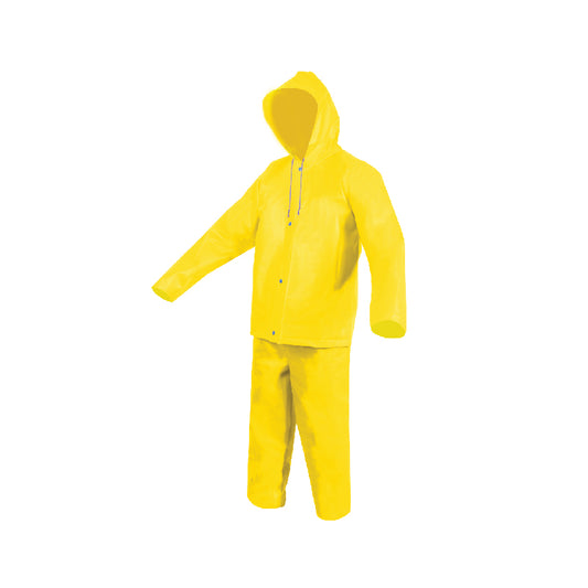 Conjunto de Impermeable Ligero Amarillo Jyrsa