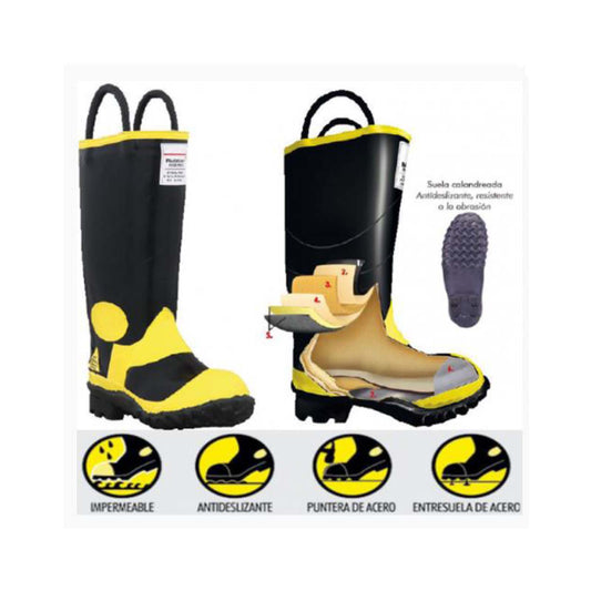 BOTA BOMBERO SKOLD M.FPBSK TALLA.9