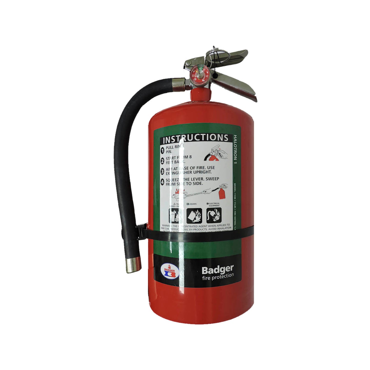 EXTINTOR HALOTRON BADGER 11LB