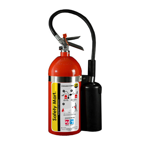 Extintor de Dióxido de carbono 10 LBS Safety Mart