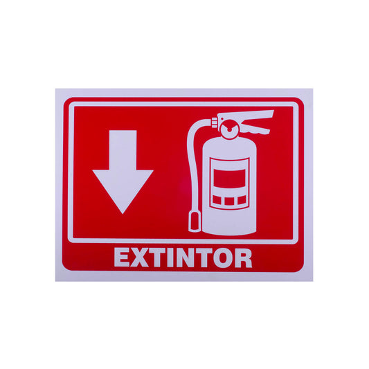 Señalamiento de Estireno Extintor (30 x 40)