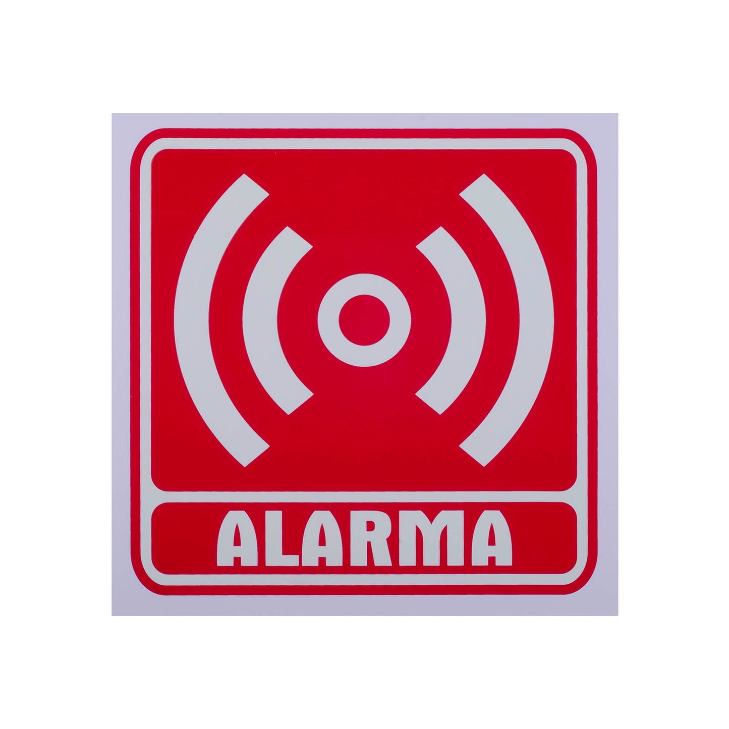 Señalamiento Fotoluminiscente Alarma
