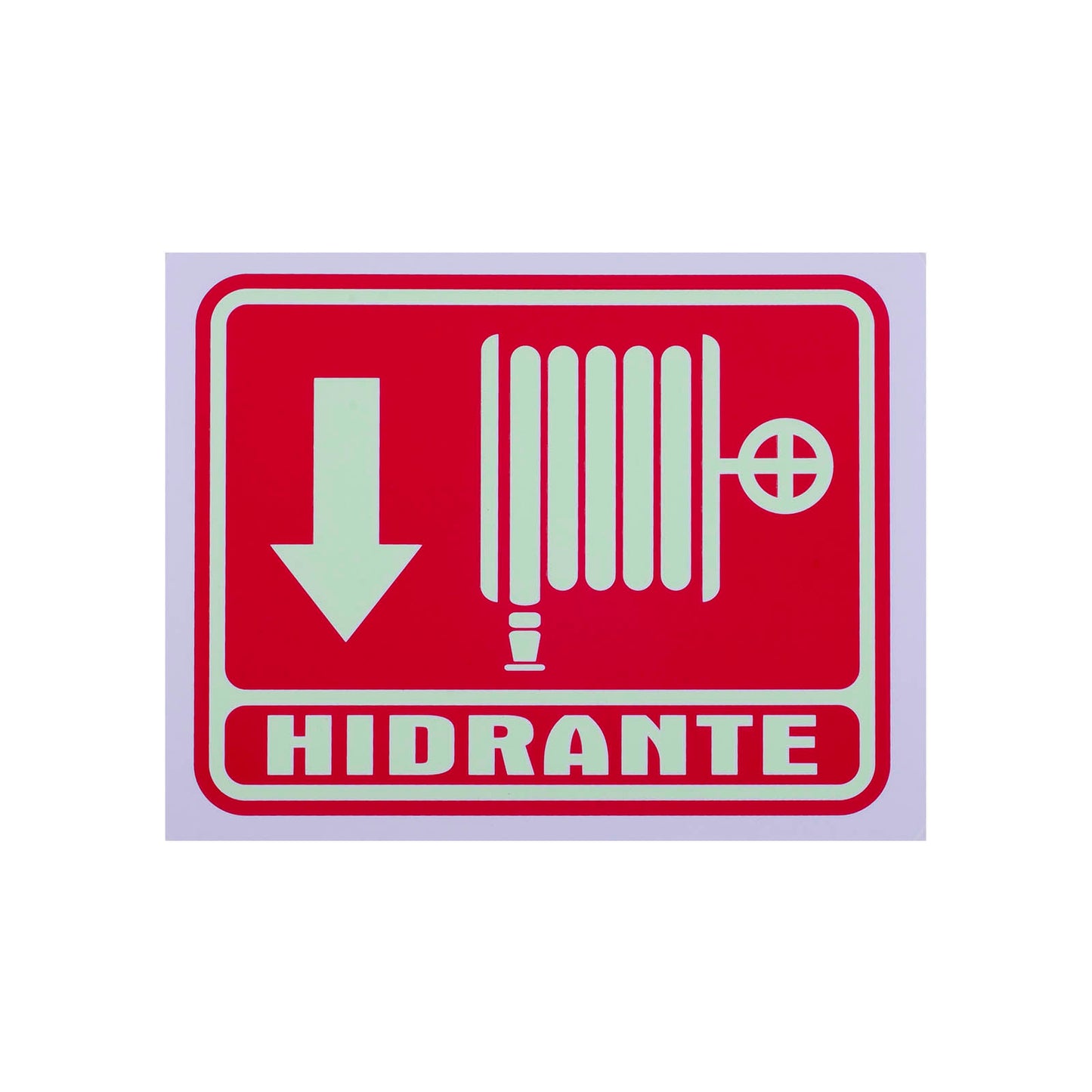 Señalamiento Fotoluminiscente Hidrante