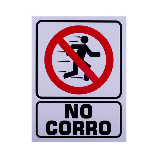 Señalamiento No Corro
