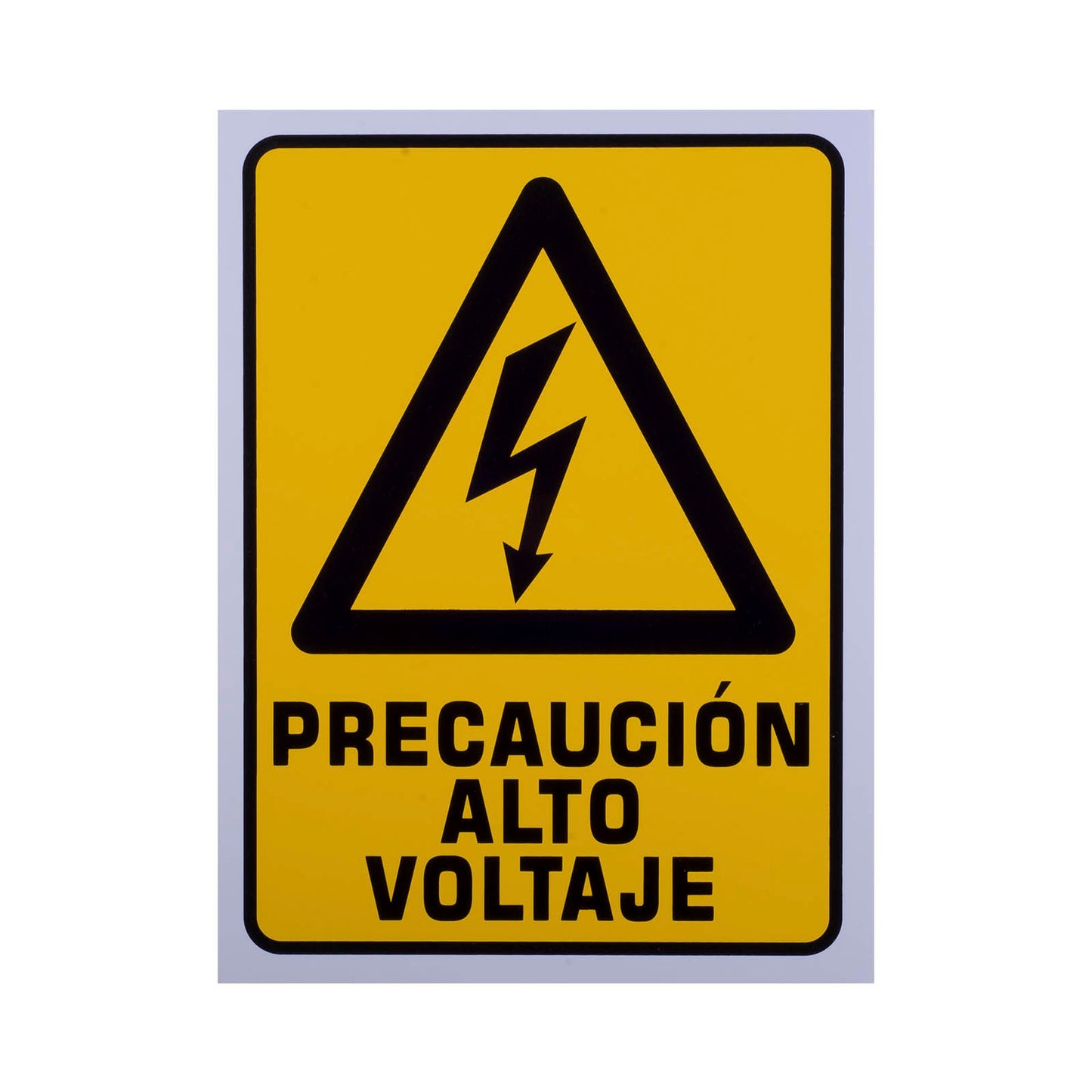 Señalamiento Precaución Alto Voltaje (30 x 40)