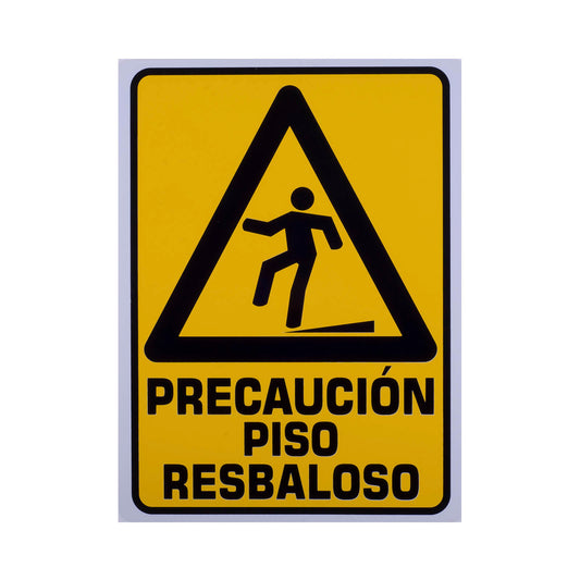 Señalamiento Precaución Piso Resbaloso