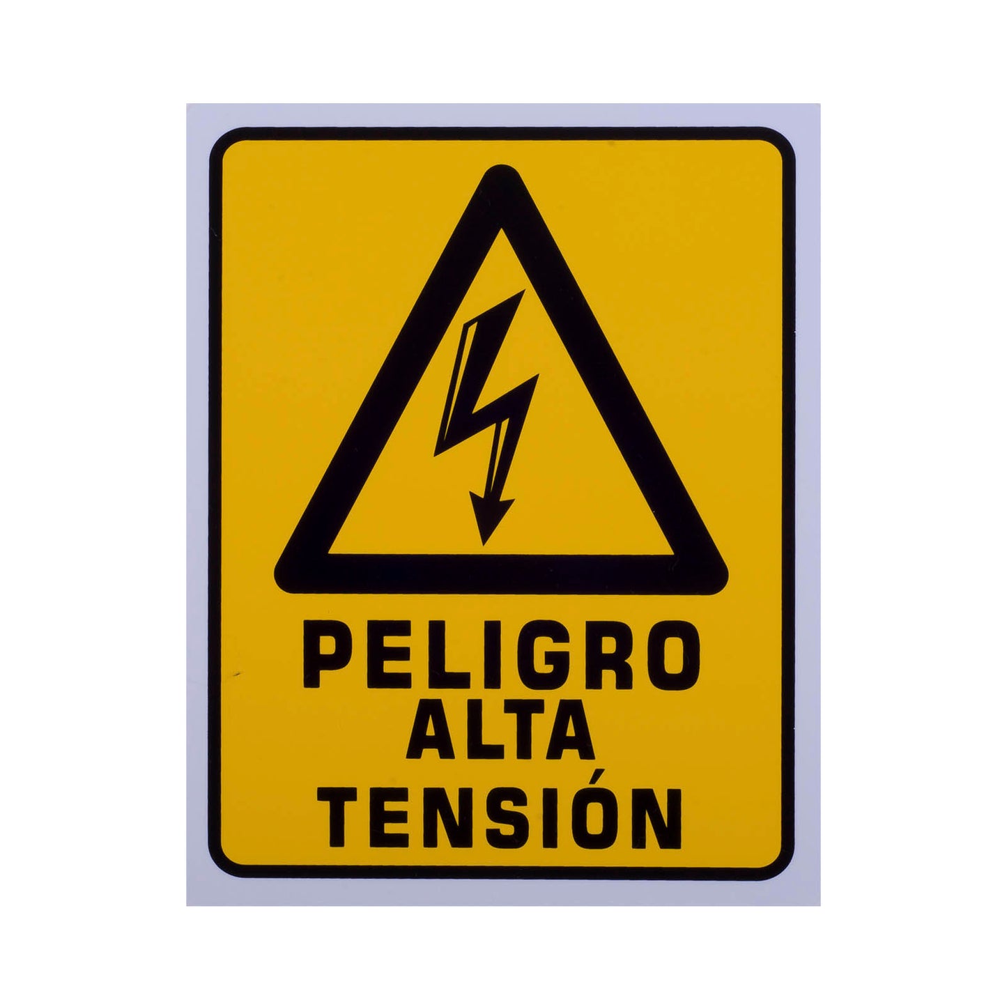 Señalamiento Peligro Alta Tensión (20 x 25)