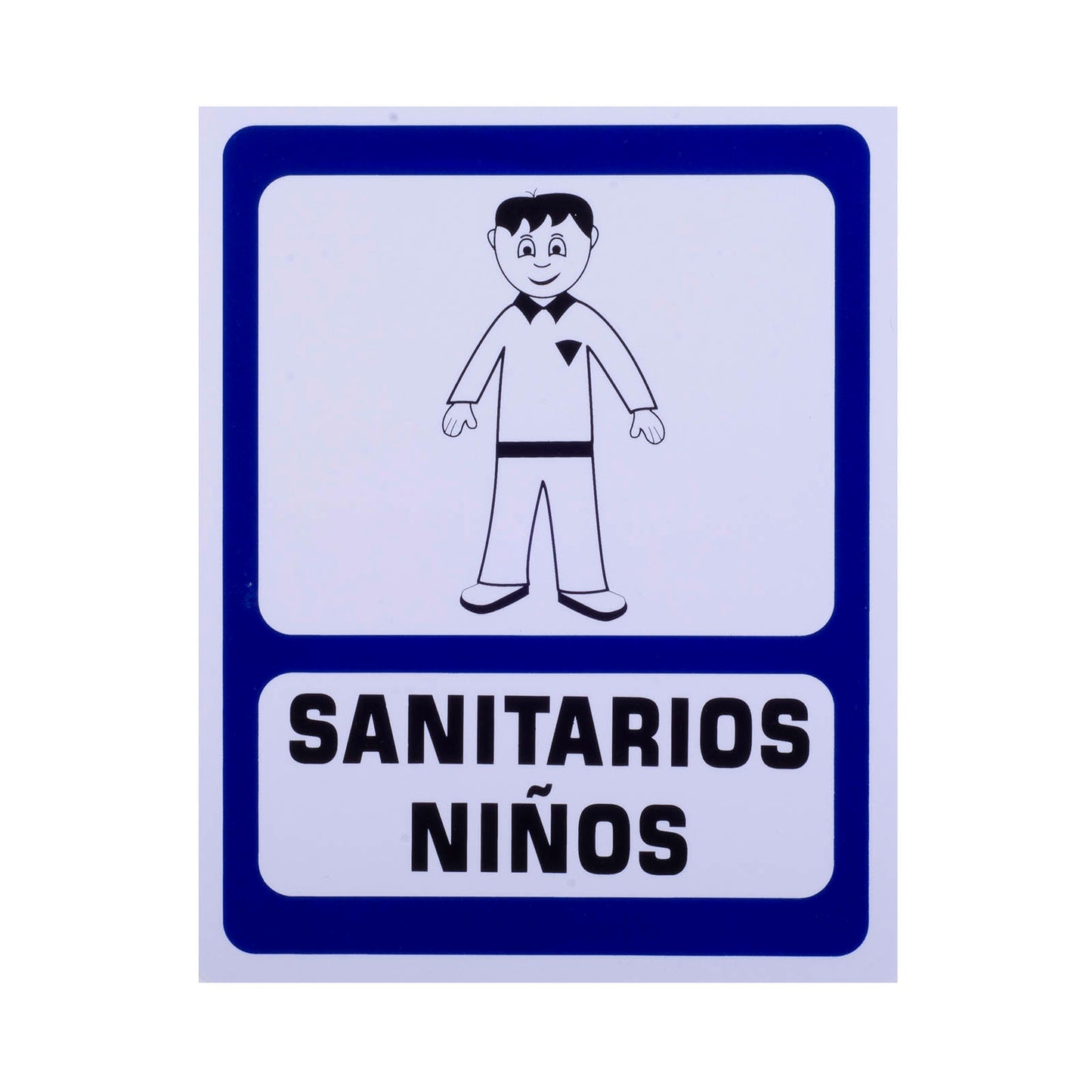Señalamiento Sanitario Niños (20 x 25)