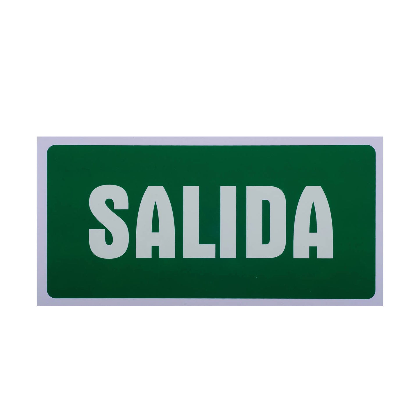 Señalamiento Fotoluminiscente Salida