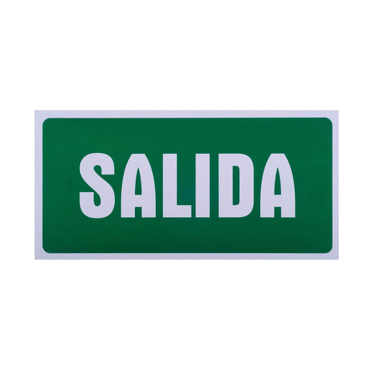 Señalamiento Salida