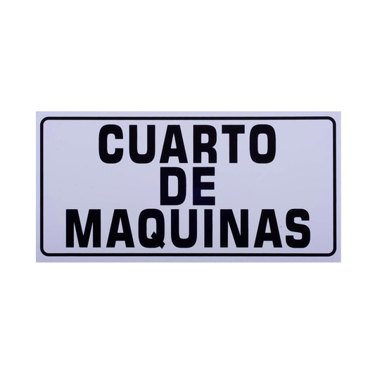 Señalamiento Cuarto de Máquinas