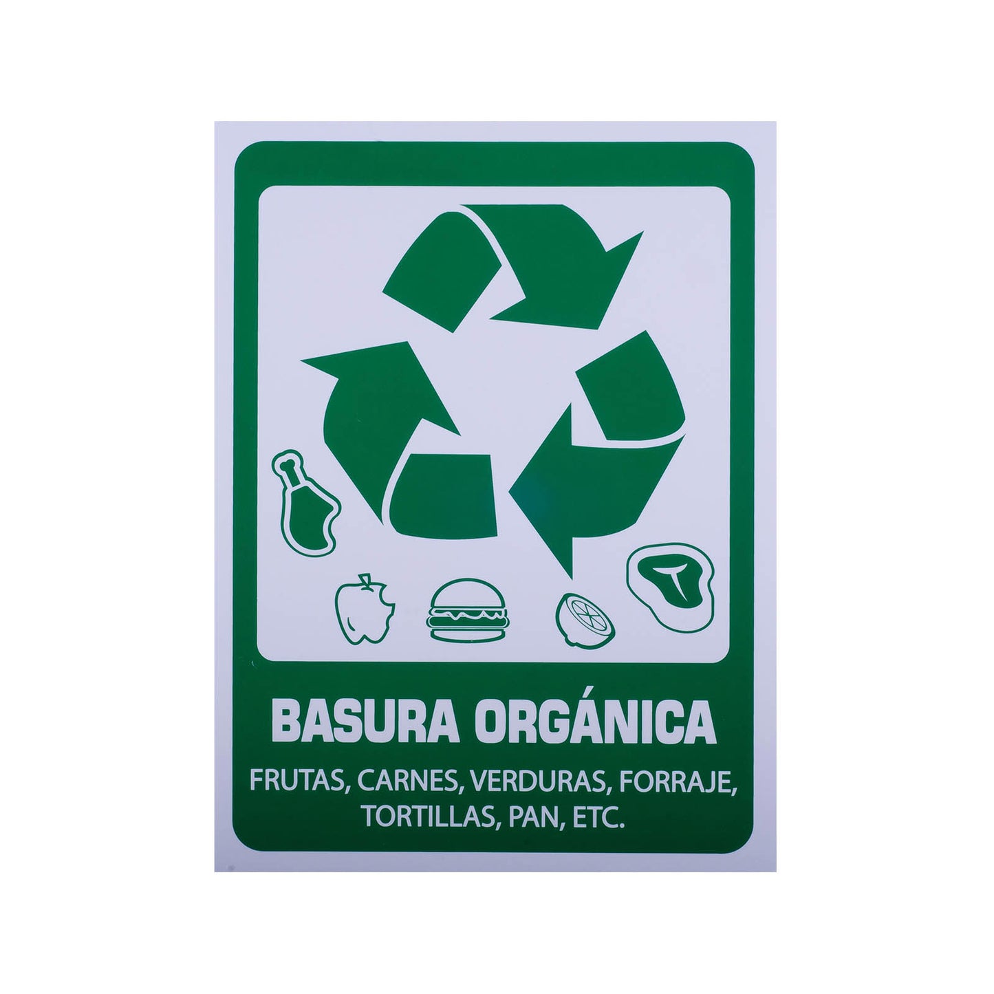 Señalamiento Basura Orgánica