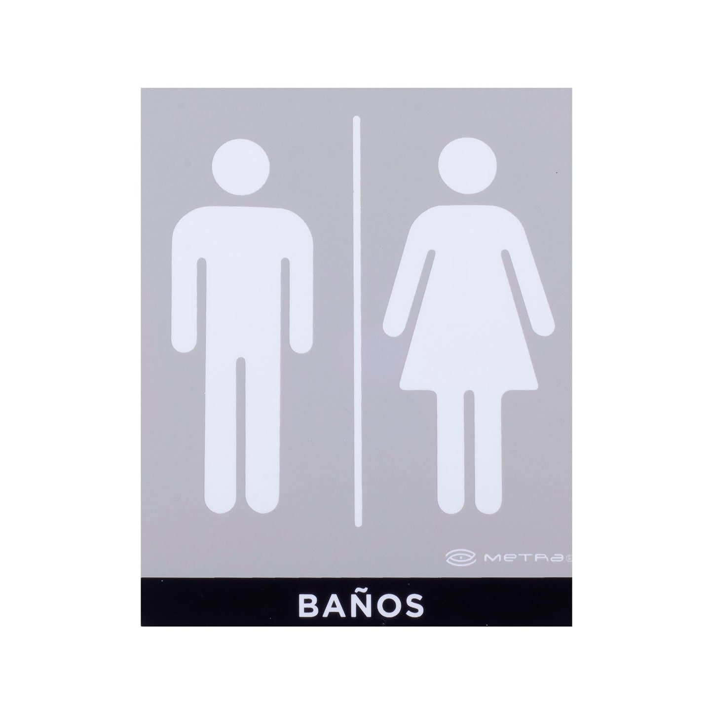 Señalamiento Baños Hombre / Mujer
