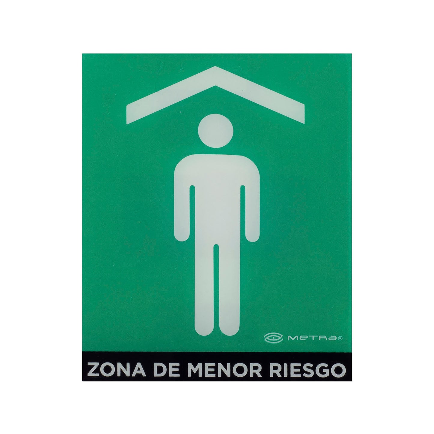 Señalamiento Zona de Menor Riesgo