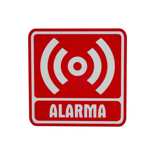 Señalamiento Fotoluminiscente Alarma