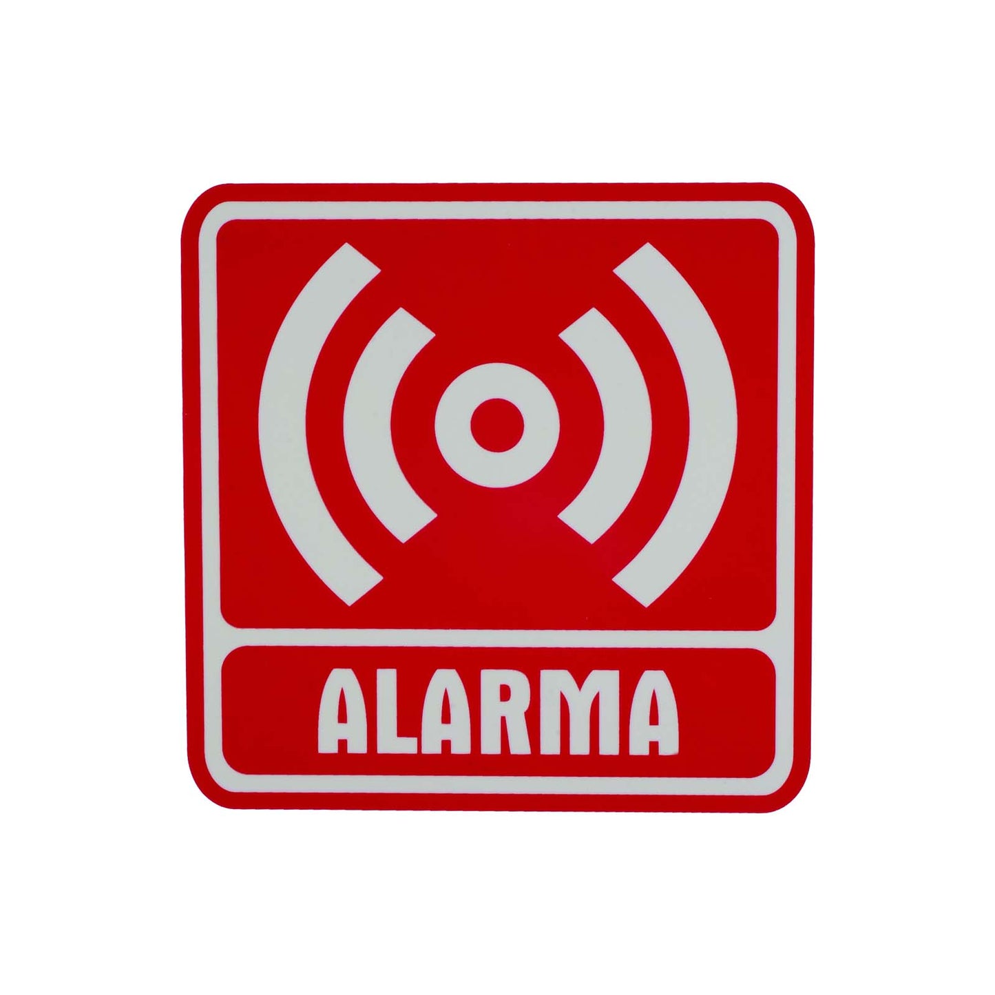 Señalamiento Alarma