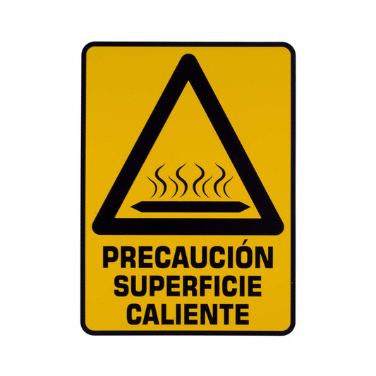 Señalamiento Precaución Superficie Caliente
