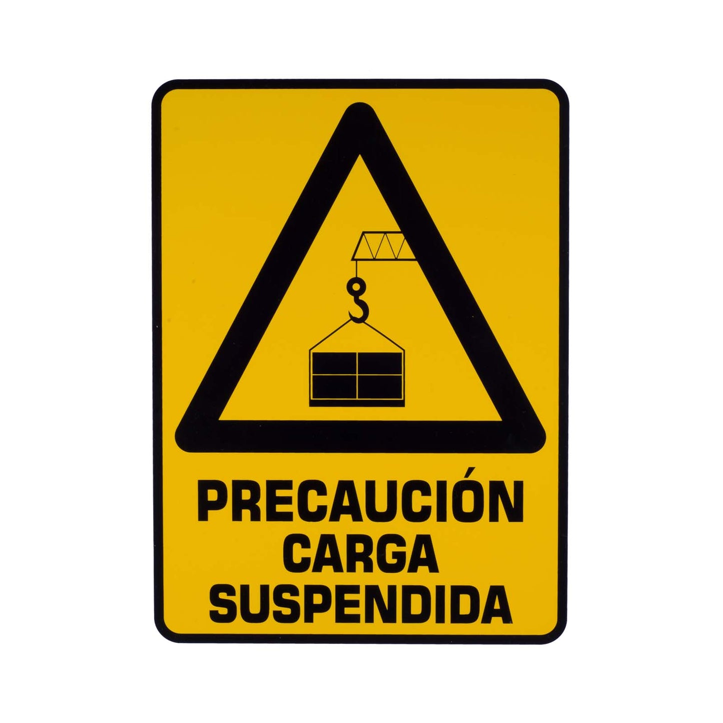 Señalamiento Precaución Carga Suspendida
