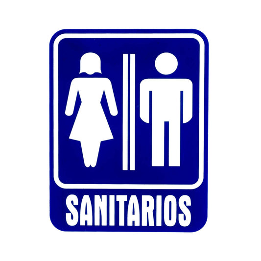 Señalamiento Sanitarios Mixtos