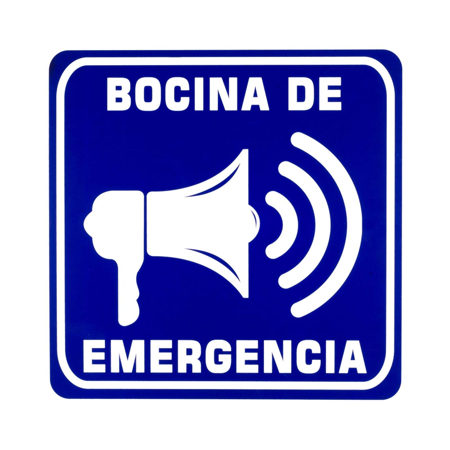 Señalamiento Bocina de Emergencia