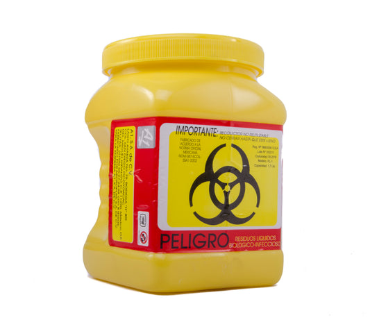 RECOLECTOR P/LIQUID ECON. AMARILLO 1.7LT