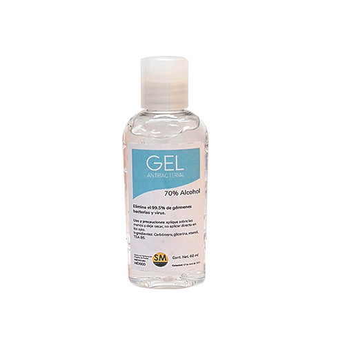 Gel antibacterial personal 60 ml.