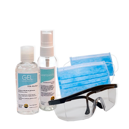 Kit De Protección COVID Safety Mart