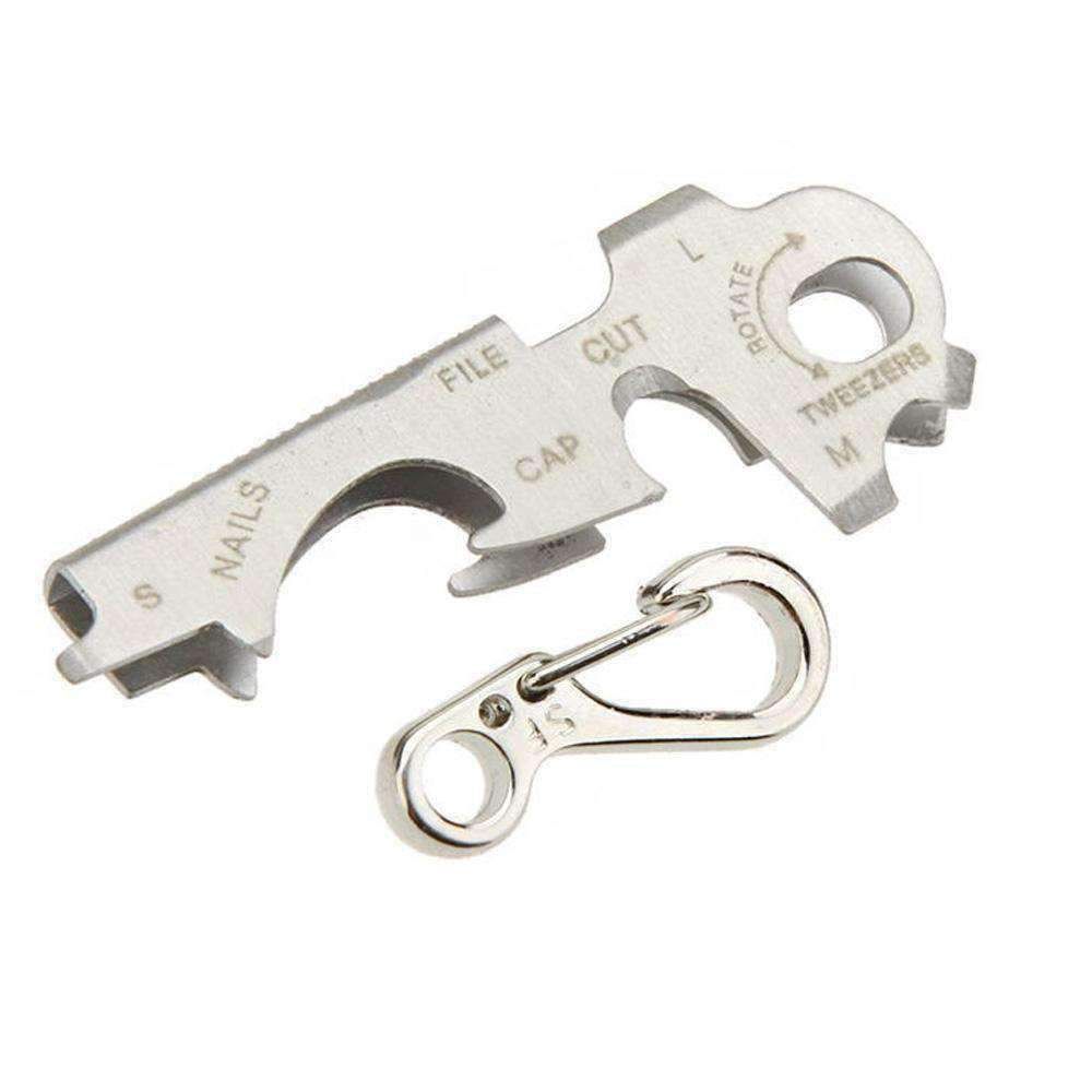 Llavero Smartkey 8 en 1, Multiherramienta, Destapador Red Lemon