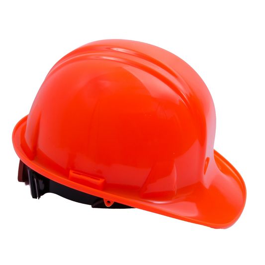 Casco de Seguridad con Ajuste de Matraca Alta Visibilidad INFRA