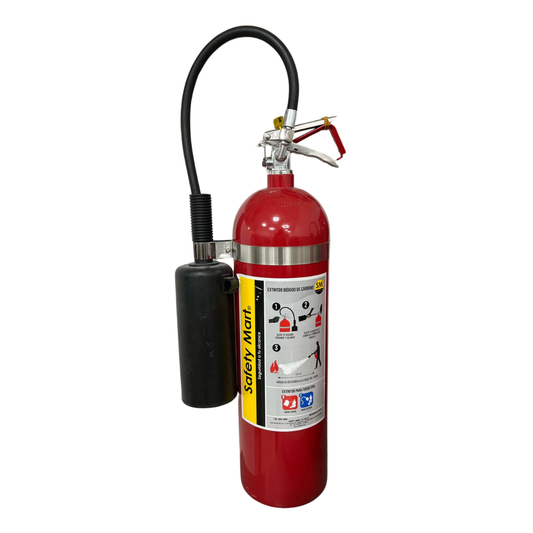 Extintor CO2 15 LBS Safety Mart